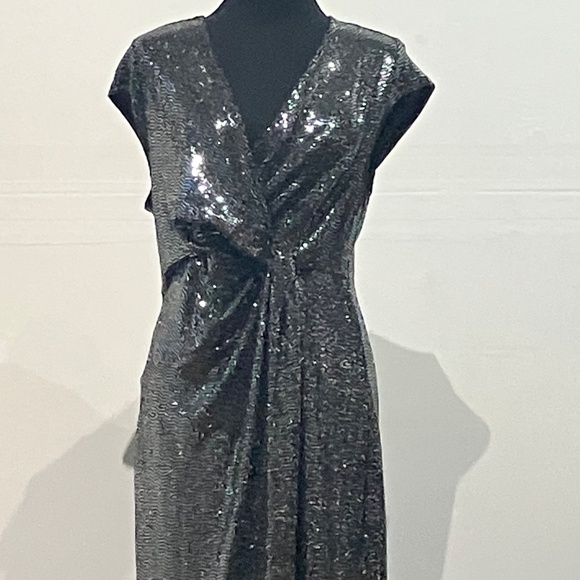 JM John Meyer silver and black disco ball dress - Picture 3 of 13